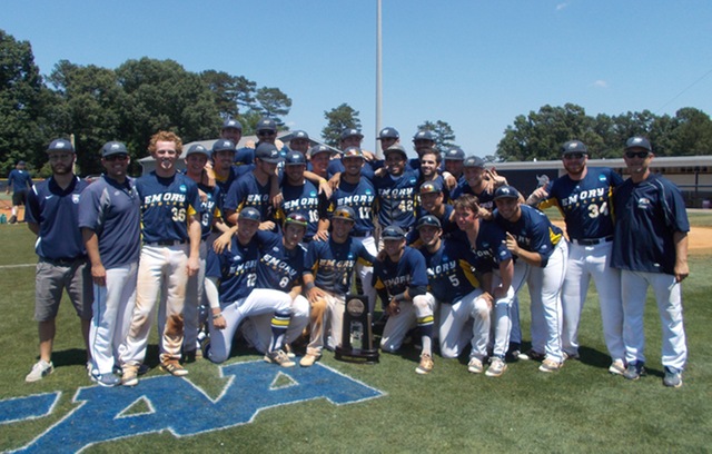 Appleton Bound - Emory Baseball Wins South Regional Title With 15-2 Victory Over Shenandoah