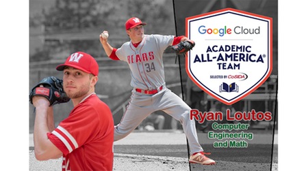 Washington University Baseball Student-Athlete Ryan Loutos Selected to Academic All-America Second Team