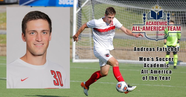 Andreas Fatschel of Carnegie Mellon Honored as CoSIDA Academic All-America of the Year for Men’s Soccer