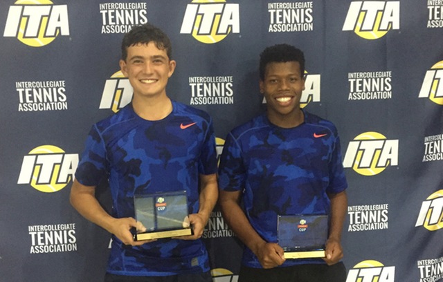 David Omsky And Jonathan Jamison of Emory Capture D-III Doubles Crown At ITA Oracle Cup
