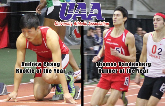 UAA Honors Andrew Chang and Thomas Vandenberg for Indoor Achievements