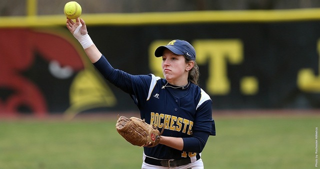 Rochester Heads to St. John Fisher for NCAA Softball Regionals