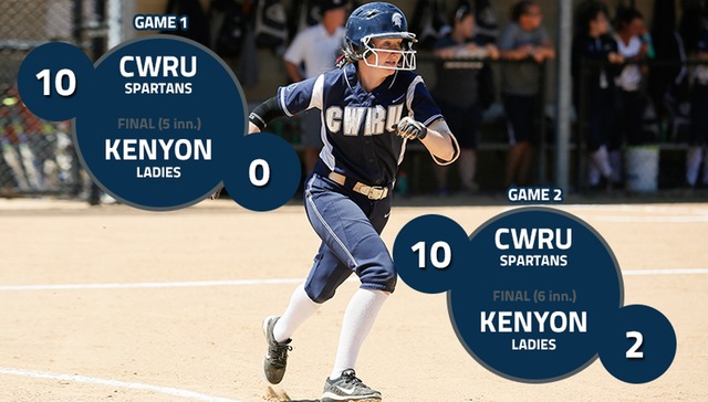 Spartans Pick Up Sweep of Kenyon on Wednesday