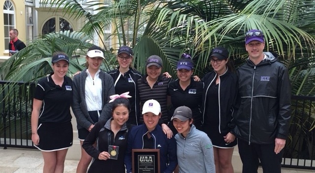NYU Crowned UAA Women's Golf Champions For Second Consecutive Year