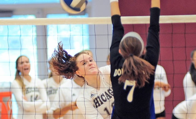 University of Chicago Volleyball Knocks Off #3 Emory; Completes Unbeaten UAA Weekend