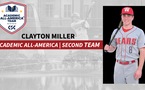 Clayton Miller of WashU Lands on CSC Academic All-America Second Team
